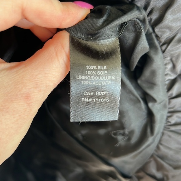 Robert Rodriguez Silk Taffeta Rosette Floral Y2K LBD Dress - Picture 10 of 10